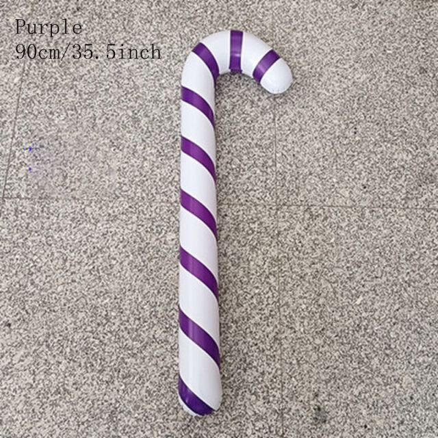 Inflatable Christmas Canes Lollipop Balloon Merry Christmas Decoration for Home Xmas Ornaments Outdoor Decors Navidad Gifts Noel