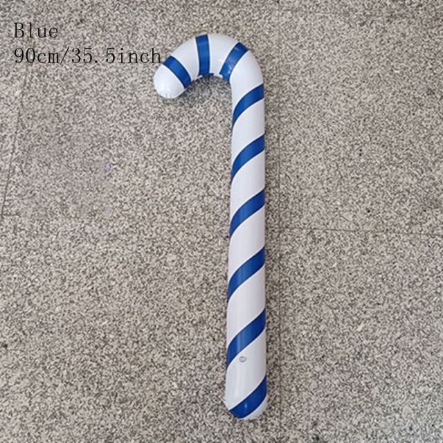 Inflatable Christmas Canes Lollipop Balloon Merry Christmas Decoration for Home Xmas Ornaments Outdoor Decors Navidad Gifts Noel