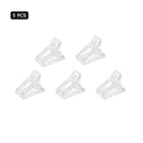 Acrylic Nail Clip Transparent Gel Quick Building Nail Tips Clips Fingernail Extension UV Clamps Manicure Art Builder Tools set