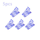 Acrylic Nail Clip Transparent Gel Quick Building Nail Tips Clips Fingernail Extension UV Clamps Manicure Art Builder Tools set