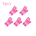 Acrylic Nail Clip Transparent Gel Quick Building Nail Tips Clips Fingernail Extension UV Clamps Manicure Art Builder Tools set
