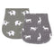 2Pcs/Lot Burp Cloth Organic Cotton Absorbent Towel Soft Comfortable Baby Burp Cloths Wholesale Fashionable Burp Cloth Boy Bibs