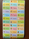 120Pcs S size Name Tag Sticker Customize Stickers Waterproof Personalized Labels Children School Stationery office Water variety