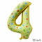32Inch Donut Digital Foil Balloon Christmas Fruit Ice Cream Helium Balloon Birthday Party Decoration Kids Digital Balloon Showe