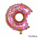 32Inch Donut Digital Foil Balloon Christmas Fruit Ice Cream Helium Balloon Birthday Party Decoration Kids Digital Balloon Showe