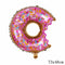 32Inch Donut Digital Foil Balloon Christmas Fruit Ice Cream Helium Balloon Birthday Party Decoration Kids Digital Balloon Showe