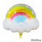 32Inch Donut Digital Foil Balloon Christmas Fruit Ice Cream Helium Balloon Birthday Party Decoration Kids Digital Balloon Showe