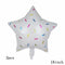 32Inch Donut Digital Foil Balloon Christmas Fruit Ice Cream Helium Balloon Birthday Party Decoration Kids Digital Balloon Showe