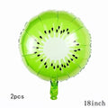 32Inch Donut Digital Foil Balloon Christmas Fruit Ice Cream Helium Balloon Birthday Party Decoration Kids Digital Balloon Showe