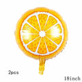 32Inch Donut Digital Foil Balloon Christmas Fruit Ice Cream Helium Balloon Birthday Party Decoration Kids Digital Balloon Showe