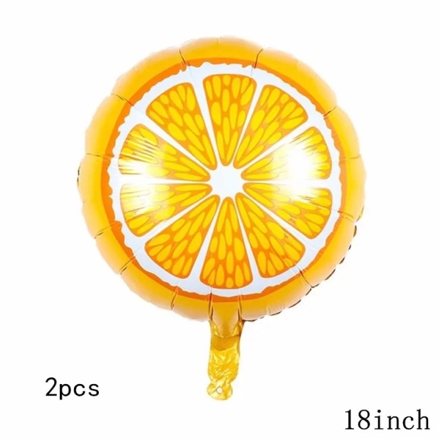 32Inch Donut Digital Foil Balloon Christmas Fruit Ice Cream Helium Balloon Birthday Party Decoration Kids Digital Balloon Showe
