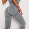 Seamless Yoga Set Fitness Sports Suits Gym Clothing Two Piece Set Women Yoga clothes High Waist Push Hip Leggings Workout Pants
