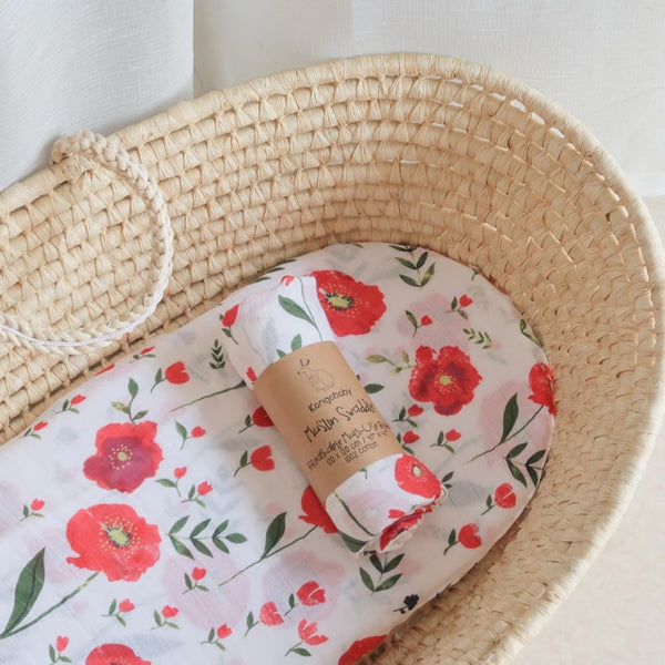 Kangobaby Fashion Muslin Swaddle Cloth Diaper Wrap Baby Receiving Blanket Squares Babyroom Decor 120x120cm 100% Cotton