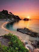 DIY 5D Diamond Painting Landscape Sunset Cross Stitch Kit Full Square Embroidery Scenery Mosaic Art Picture of Rhinestones Decor