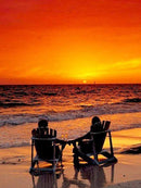 DIY 5D Diamond Painting Landscape Sunset Cross Stitch Kit Full Square Embroidery Scenery Mosaic Art Picture of Rhinestones Decor