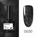 GELFAVOR Gel Nail Polish Glitter 8ML Semi-permanent Varnish Hybrid UV Nail Gel Polish For Manicure Nail Art Design Gel Varnishes
