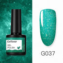 GELFAVOR Gel Nail Polish Glitter 8ML Semi-permanent Varnish Hybrid UV Nail Gel Polish For Manicure Nail Art Design Gel Varnishes