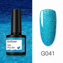 GELFAVOR Gel Nail Polish Glitter 8ML Semi-permanent Varnish Hybrid UV Nail Gel Polish For Manicure Nail Art Design Gel Varnishes