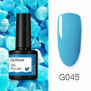 GELFAVOR Gel Nail Polish Glitter 8ML Semi-permanent Varnish Hybrid UV Nail Gel Polish For Manicure Nail Art Design Gel Varnishes