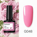 GELFAVOR Gel Nail Polish Glitter 8ML Semi-permanent Varnish Hybrid UV Nail Gel Polish For Manicure Nail Art Design Gel Varnishes