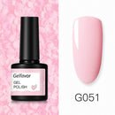 GELFAVOR Gel Nail Polish Glitter 8ML Semi-permanent Varnish Hybrid UV Nail Gel Polish For Manicure Nail Art Design Gel Varnishes