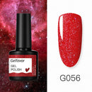 GELFAVOR Gel Nail Polish Glitter 8ML Semi-permanent Varnish Hybrid UV Nail Gel Polish For Manicure Nail Art Design Gel Varnishes