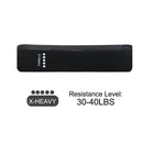 5 Resistance Levels Exercise Resistance Fabric Loop Bands Set Non-Slip Workout Hip Training Band Fitness Equipment for Home Gym