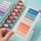 200 Sheets Solid Color N Times Sticky Key Points Index Note Post Sticker Bookmark To Do List Labels Sticky Notes Stationery