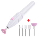 Electric Nail set Manicure Set 5 in 1 Manicure machine Nail Drill File Grinder Grooming kit nail Buffer Polisher remover