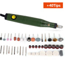 Electric Drill Dremel Grinder Engraver Pen Grinder Mini Drill Electric Rotary Tool Grinding Machine Dremel 100pcs Accessories