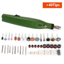 Electric Drill Dremel Grinder Engraver Pen Grinder Mini Drill Electric Rotary Tool Grinding Machine Dremel 100pcs Accessories