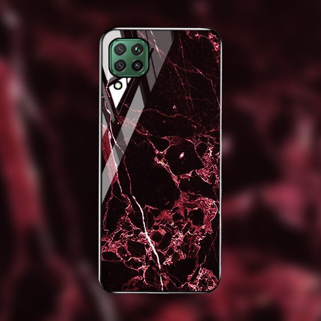 Case For Huawei Mate 20 Lite Cases on Huawei P30 Lite P40 P20 P50 Pro Mate 40 Pro 10 Lite Tempered Glass Protective Cover Fundas