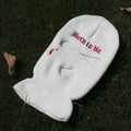 Neon Balaclava Three-hole Ski Mask Tactical Mask Full Face Mask Winter Hat Halloween Party Mask Limited Embroidery