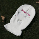 Neon Balaclava Three-hole Ski Mask Tactical Mask Full Face Mask Winter Hat Halloween Party Mask Limited Embroidery
