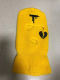 Neon Balaclava Three-hole Ski Mask Tactical Mask Full Face Mask Winter Hat Halloween Party Mask Limited Embroidery