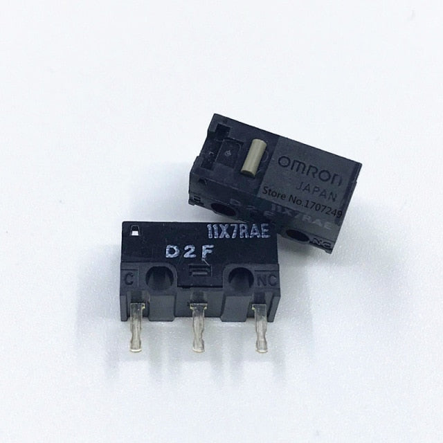 2Pcs original OMRON mouse micro switch D2FC-F-7N 10m 20m OF D2FC-F-K(50M) D2F D2F-F D2F-01 D2F-01L D2F-01FL D2F-01F-T D2F-F-3-7