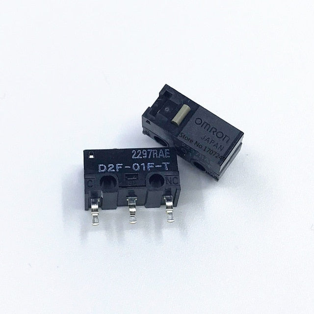 2Pcs original OMRON mouse micro switch D2FC-F-7N 10m 20m OF D2FC-F-K(50M) D2F D2F-F D2F-01 D2F-01L D2F-01FL D2F-01F-T D2F-F-3-7