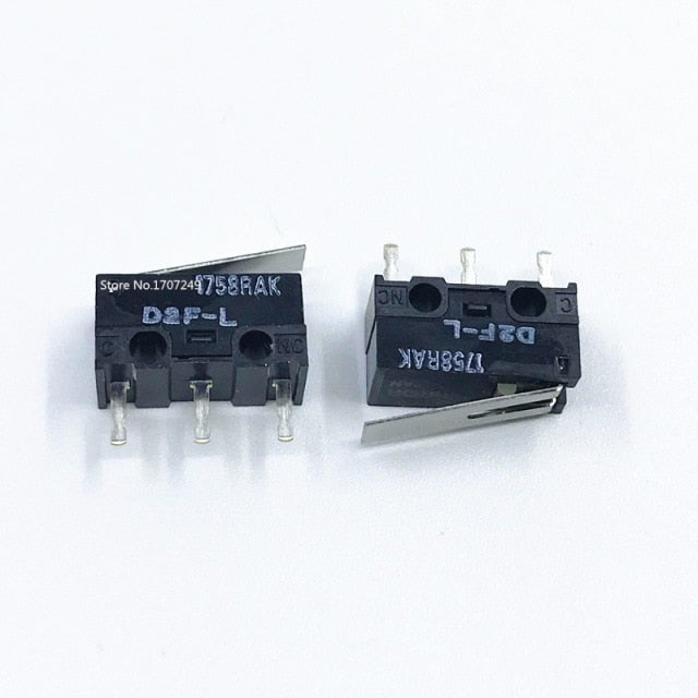 2Pcs original OMRON mouse micro switch D2FC-F-7N 10m 20m OF D2FC-F-K(50M) D2F D2F-F D2F-01 D2F-01L D2F-01FL D2F-01F-T D2F-F-3-7