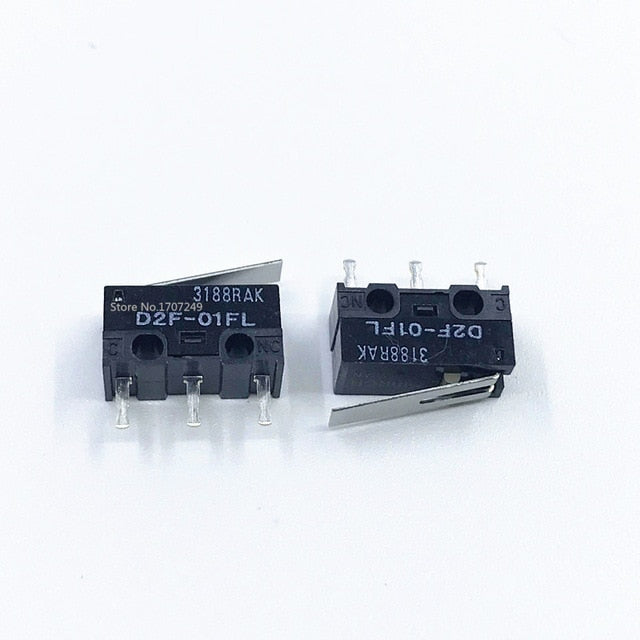 2Pcs original OMRON mouse micro switch D2FC-F-7N 10m 20m OF D2FC-F-K(50M) D2F D2F-F D2F-01 D2F-01L D2F-01FL D2F-01F-T D2F-F-3-7