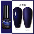 LILYCUTE 7ml Gel Nail Polish Semi Permanent Solid Gel Polish Lamp Varnishes Soak Off Nail Art Manicure Top Coat Gellak DIY Gel