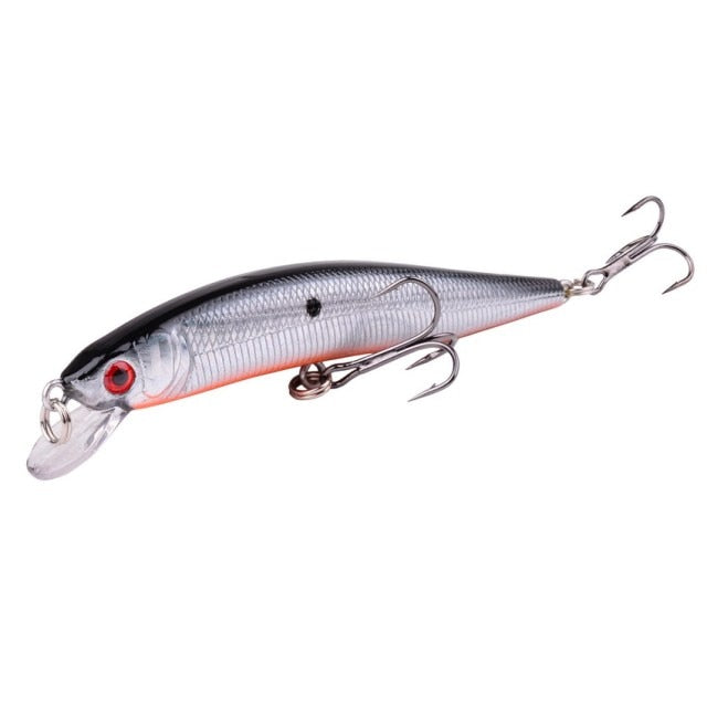 1pcs 8.2g 10cm Fishing Lures Minnow Wobbler Floating Bass Trolling Artificial Hard Bait Crankbait Carp Pesca Fishing Tackle