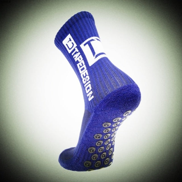 New Men's Sports Socks Thick Towel Down Men's Mid-tube Levy Non-slip Soccer Socks Basketball Socks Sports Stockings