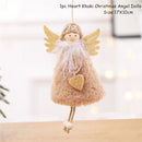 New Year 2022 Gifts Cute Angel Ski Dolls Navidad Hanging Pendant Christmas Home Decor Xmas Tree Ornaments Noel Natal Decoration