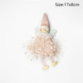 New Year 2022 Gifts Cute Angel Ski Dolls Navidad Hanging Pendant Christmas Home Decor Xmas Tree Ornaments Noel Natal Decoration