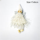 New Year 2022 Gifts Cute Angel Ski Dolls Navidad Hanging Pendant Christmas Home Decor Xmas Tree Ornaments Noel Natal Decoration