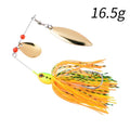 1pcs Spinner Bait 10G 16G 17G Metal Lure Hard Fishing Lure Spinner Lure Spinnerbait Pike Swivel Fish Tackle Wobbler Fishing