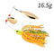 1pcs Spinner Bait 10G 16G 17G Metal Lure Hard Fishing Lure Spinner Lure Spinnerbait Pike Swivel Fish Tackle Wobbler Fishing