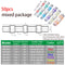 10/50PCS Thermal Shrinkage  Electrical Car Wires Connector Solder  Extrusion Terminals Block Cable Termination Wireway Clamping