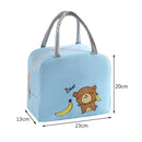 New Portable Lunch Bag New Thermal Insulated Lunch Box Tote Cooler Handbag Lunch Bags For Women Convenient Box Tote Food Bags