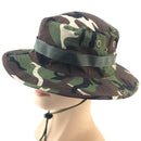 Camouflage Tactical Cap Military Boonie Hat US Army Caps Camo Men Outdoor Sports Sun Bucket Cap Fishing Hiking Hunting Hats 60CM